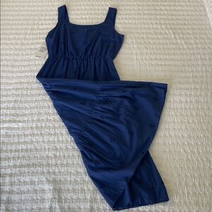 Elegant Blue Midi Dress - Saint + Sofia
